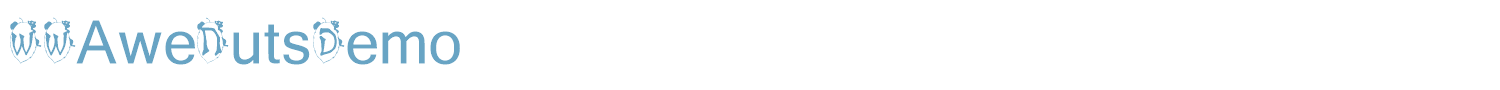 sample WWAweNutsDemo font