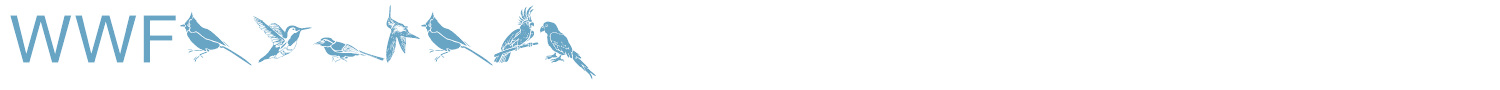 sample WWFeathers font