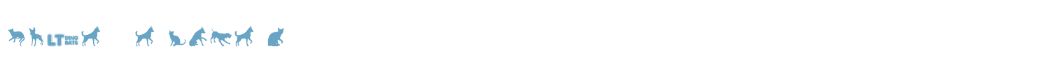 sample Cats vs Dogs LT font