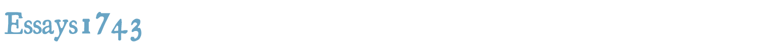 sample Essays 1743 font