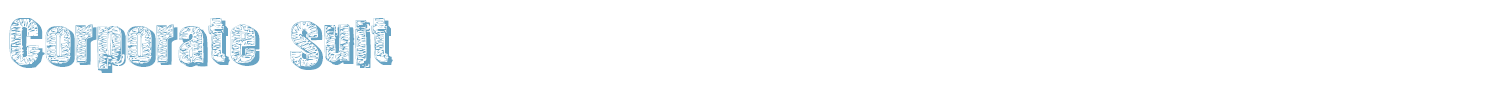 sample Corporate Suit font