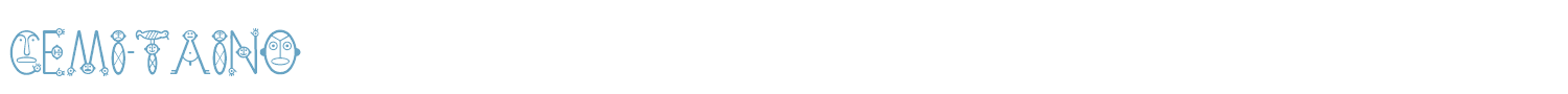 sample Cemi-Taino font