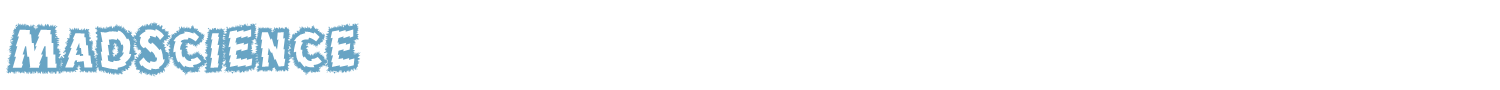 sample Mad Science font