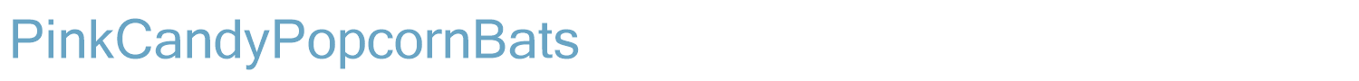 sample Pink Candy Popcorn Font font