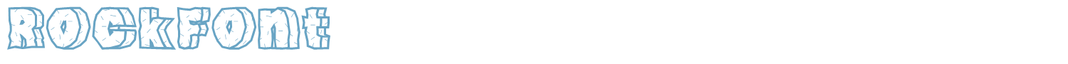 sample Rock Font font