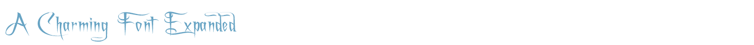 sample A Charming Font font