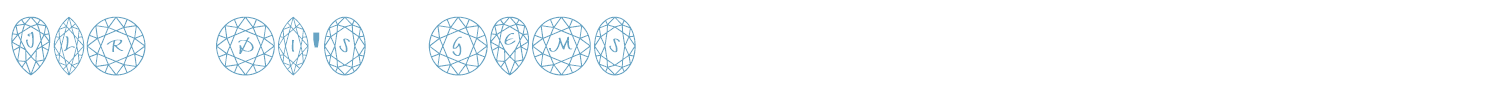 sample JLR Di's Gems font