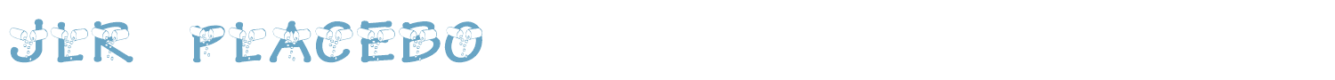 sample JLR Placebo font