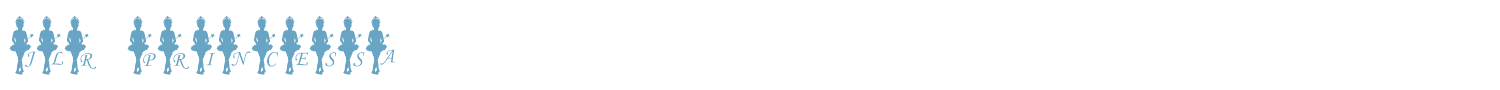 sample JLR Princessa font