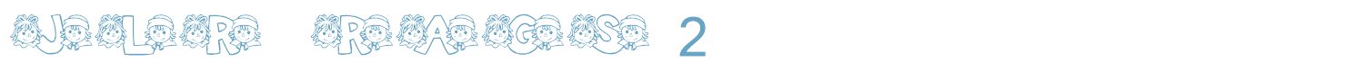 sample JLR Rags 2 font