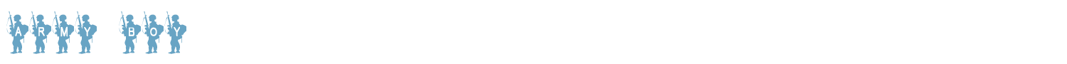 sample Army Boy font