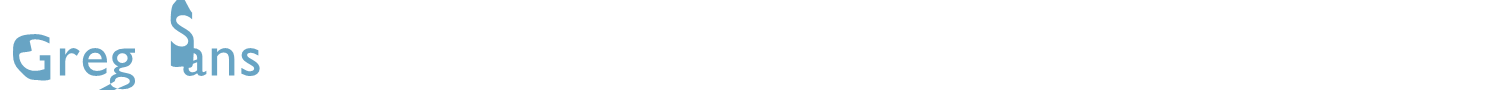 sample Greg Sans font