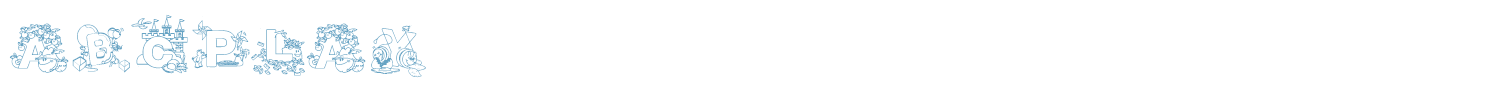 sample ABCPlay font