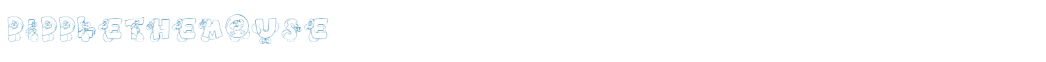 sample DiddleTheMouse font