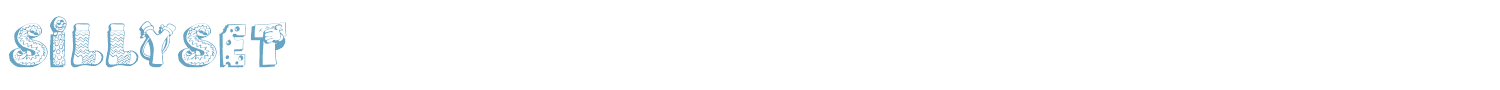 sample SillySet font