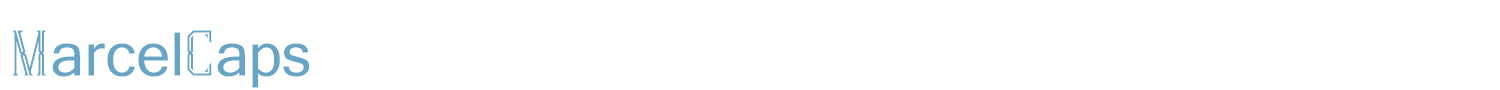 sample Marcel Caps font