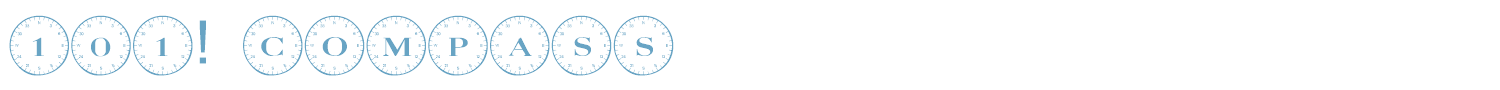 sample 101! Compass font