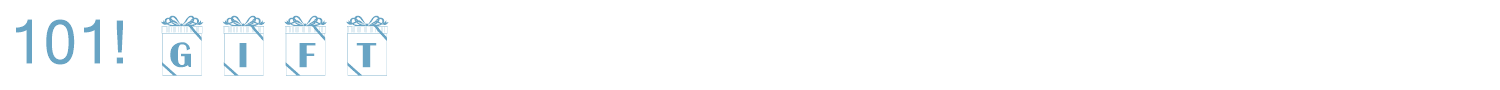 sample 101! Gift font