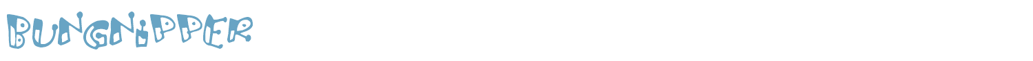 sample Bungnipper font