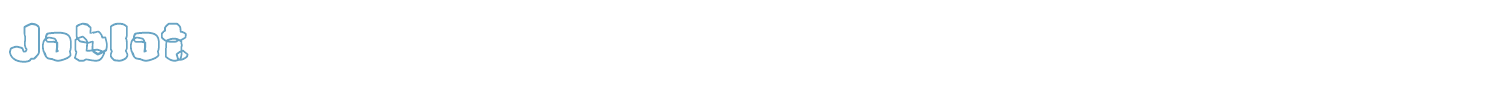sample Joblot font