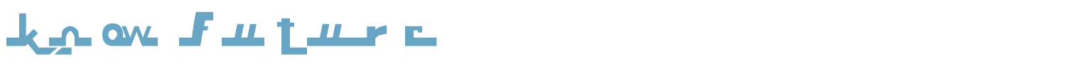 sample Know Future font