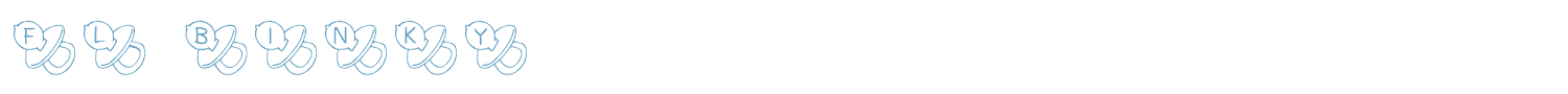 sample FL Binky font