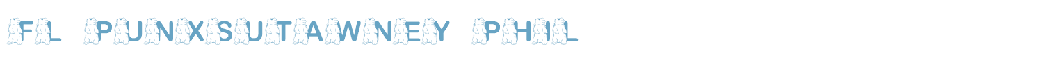 sample FL Punxsutawney Phil font