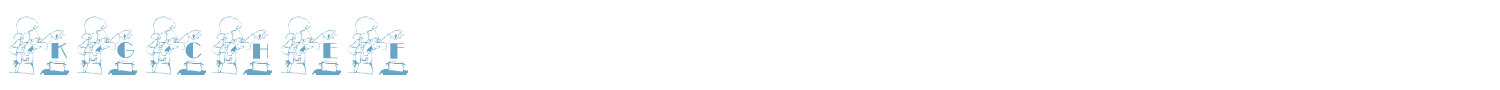 sample KG CHEF font