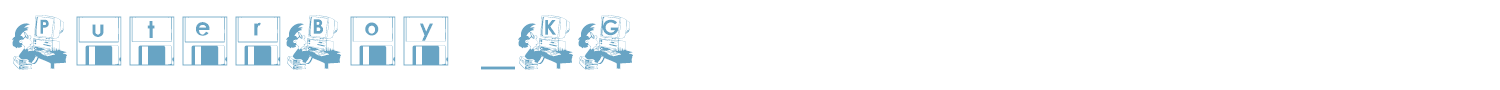 sample KG PuterBoy font
