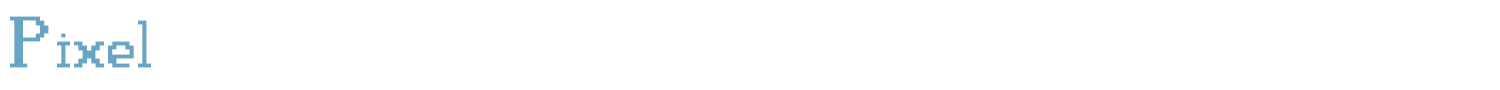 sample Pixel font
