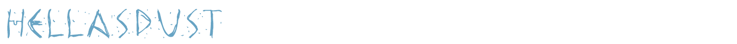 sample Hellas Dust font