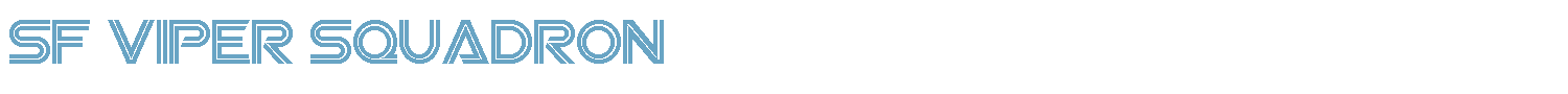 sample SF Viper Squadron font