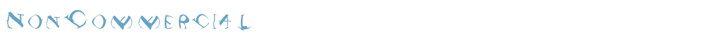 sample Non Commercial font