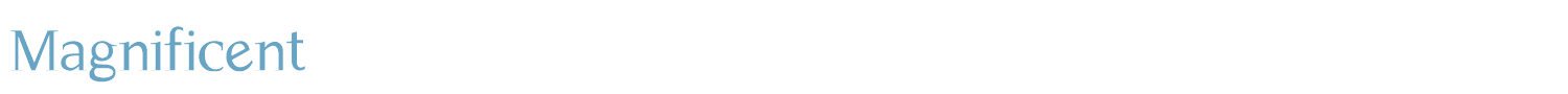 sample Magnificent font