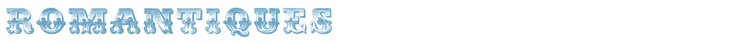 sample Romantiques font