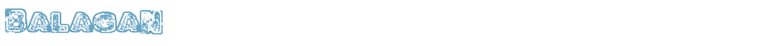 sample Balagan font