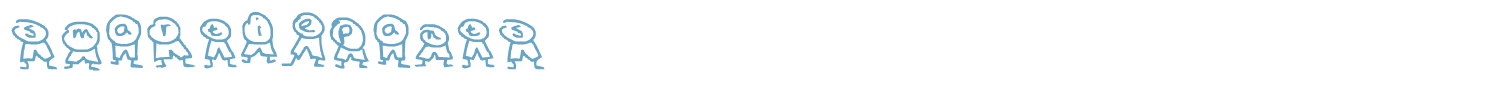 sample smartiepants font