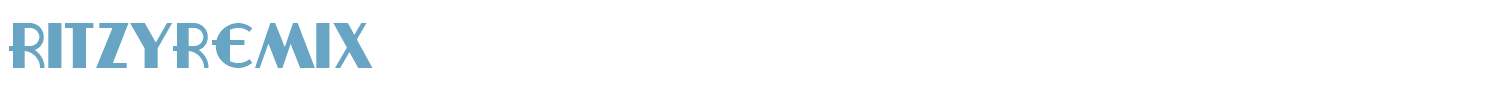 sample Ritzy Remix font