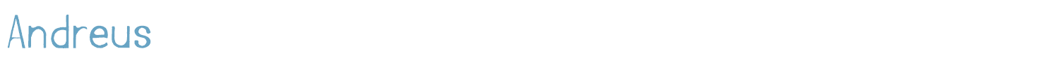 sample Andreus font