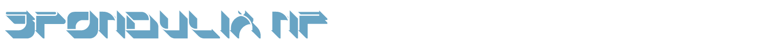 sample Spondulix font
