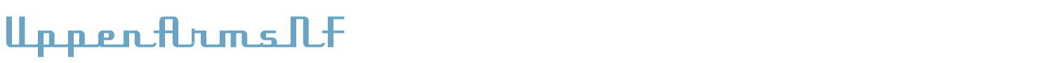 sample Uppen Arms NF font