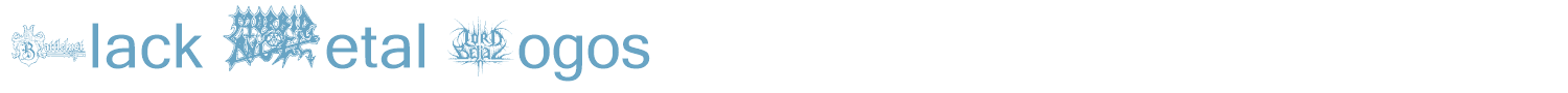 sample Black Metal Logos font