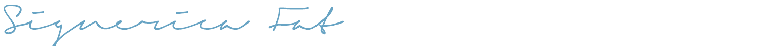 sample Signerica Fat font