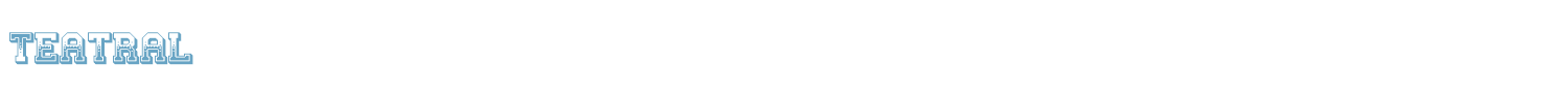 sample Teatral font