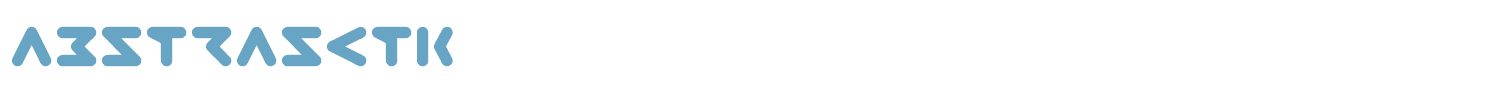 sample abstrasctik font