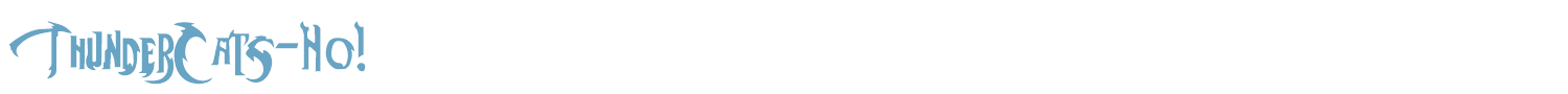 sample ThunderCats-Ho! font