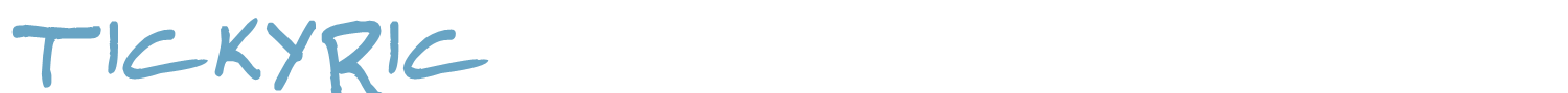 sample TickyRic font