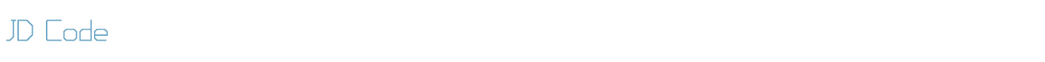 sample JD Code font