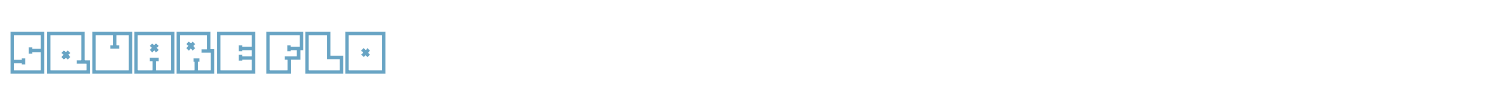 sample Square Flo font