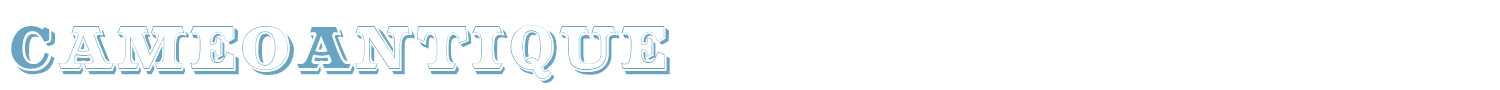 sample CameoAntique font